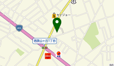 サンドラッグ 狭山ケ丘店の地図画像