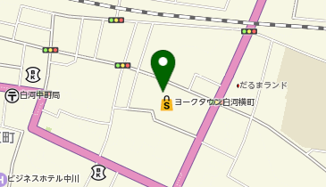 サンドラッグ 白河横町店の地図画像