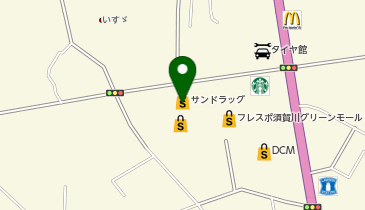 サンドラッグ 須賀川森宿店の地図画像