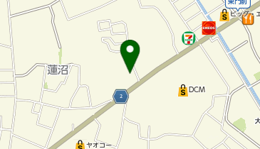 サンドラッグ 蓮沼店の地図画像