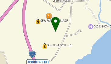 サンドラッグ シーマークスクエア日立店の地図画像