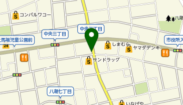 サンドラッグ 八潮中央店の地図画像