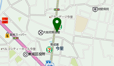 サンドラッグ 今里店の地図画像