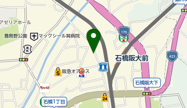 サンドラッグ 石橋店の地図画像