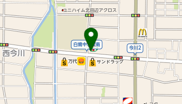 サンドラッグ 東住吉今川店の地図画像