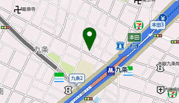 サンドラッグ 九条店の地図画像