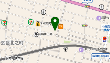 サンドラッグ 阪神尼崎店の地図画像