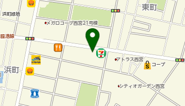 サンドラッグ 西宮東町店の地図画像