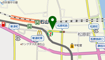 サンドラッグ 石山駅前店の地図画像