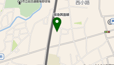 サンドラッグ 箕面薬局の地図画像