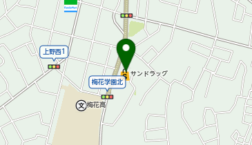 サンドラッグ 豊中上野薬局の地図画像