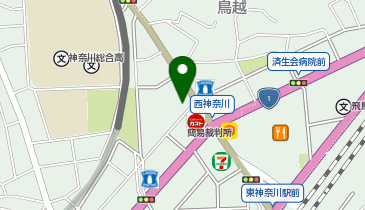 サンドラッグ 横浜西神奈川薬局の地図画像