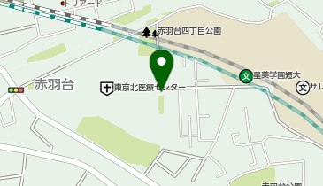 サンドラッグ 赤羽台薬局の地図画像