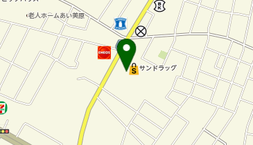 サンドラッグ 美原二丁目店の地図画像