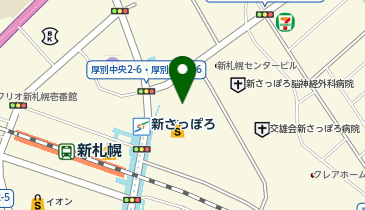 サンドラッグ BiVi新さっぽろ店の地図画像