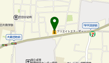 クリエイトS・D世田谷砧店の地図画像