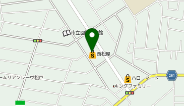 クリエイトSD(エス・ディー) 松戸六高台店の地図画像