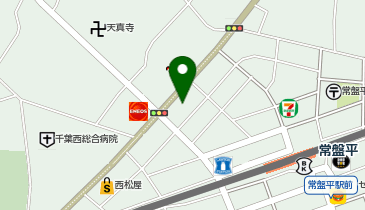 クリエイトSD(エス・ディー) 松戸常盤平店の地図画像