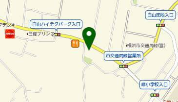 クリエイトSD(エス・ディー) 緑白山店の地図画像