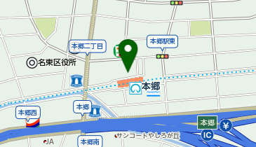 クリエイトSD(エス・ディー) 名古屋本郷駅前店の地図画像