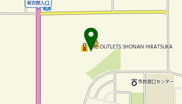 クリエイトSD(エス・ディー) Cremoジアウトレット湘南平塚店の地図画像