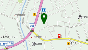 クリエイトSD(エス・ディー) 三島谷田店の地図画像