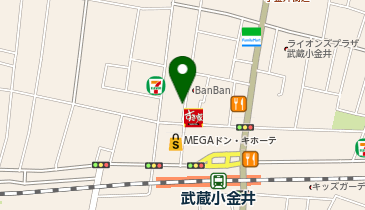 クリエイト薬局武蔵小金井店の地図画像