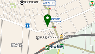 クリエイト薬局東大和市駅北口店の地図画像
