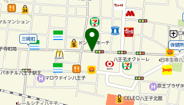 クリエイト薬局八王子駅前店の地図画像