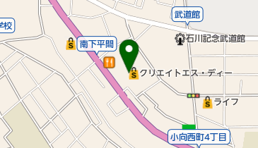 クリエイトSD(エス・ディー) 川崎下平間店の地図画像