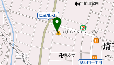 クリエイトSD(エス・ディー) 三郷早稲田店の地図画像