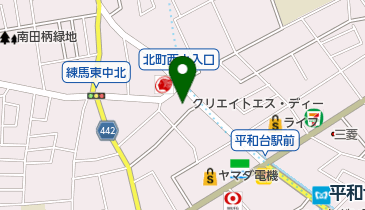 クリエイトSD(エス・ディー) 練馬平和台店の地図画像