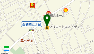 クリエイトSD(エス・ディー) 大和鶴間店の地図画像