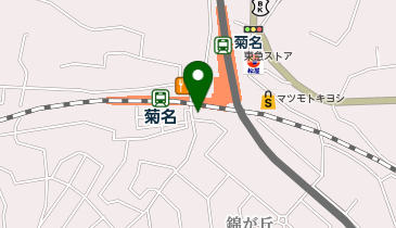 菊名調剤薬局店の地図画像