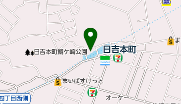 クリエイト薬局日吉本町駅前店の地図画像