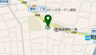 クリエイト薬局豊島要町店の地図画像