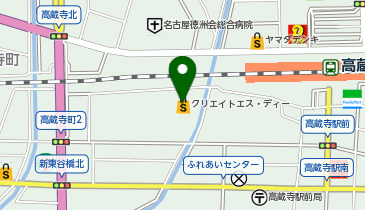 クリエイトSD(エス・ディー) 春日井高蔵寺店の地図画像