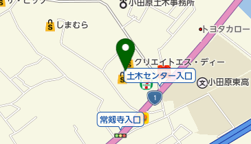 クリエイトSD(エス・ディー) 新小田原東町店の地図画像