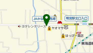 クリエイトSD(エス・ディー) 小田原鴨宮店の地図画像
