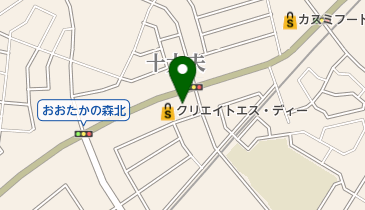 クリエイトSD(エス・ディー) 流山おおたかの森店の地図画像