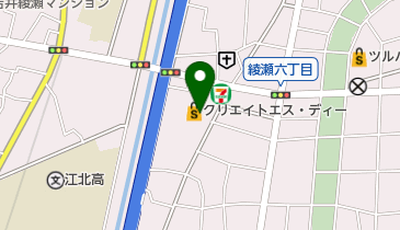 クリエイトSD(エス・ディー) 足立綾瀬店の地図画像