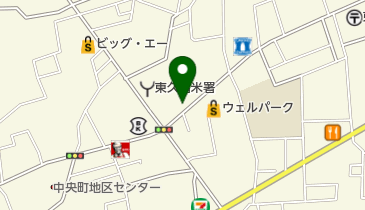 クリエイトSD(エス・ディー) 東久留米幸町店の地図画像