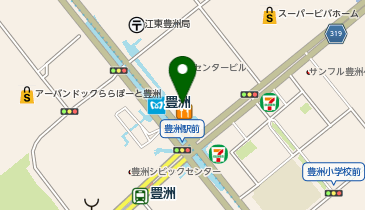 PRONTO 豊洲店の地図画像