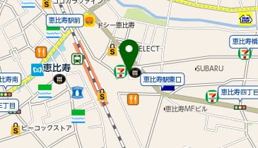 PRONTO 恵比寿東口店の地図画像