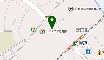 E PRONTO ビエラ岸辺健都店の地図画像