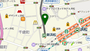 E PRONTO 浜松UP-ON店の地図画像
