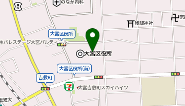 E PRONTO 大宮区役所店の地図画像