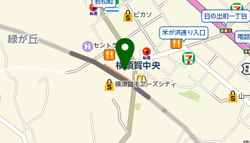 PRONTO 横須賀店の地図画像