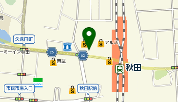 PRONTO 秋田オーパ店の地図画像