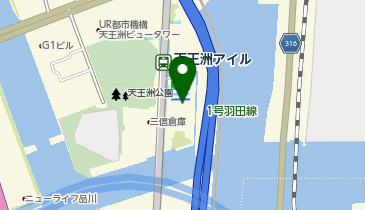 PRONTO 野村不動産天王洲ビル店の地図画像